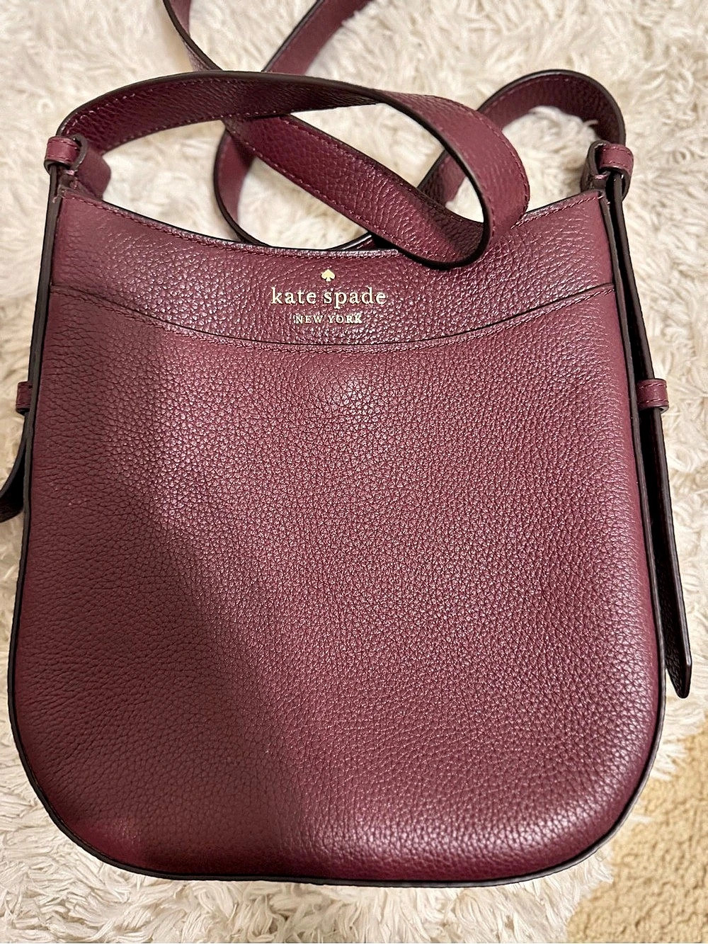 Kate Spade Burgundy Crossbody Bag